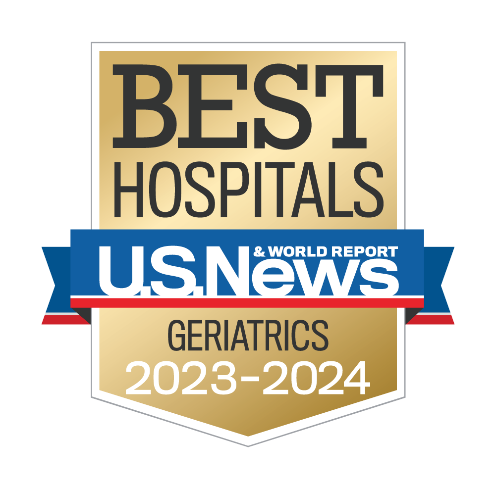 Geriatrics US News badge 2023